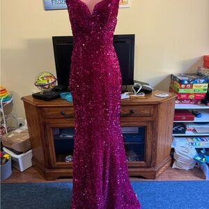 Stunning sequin gown